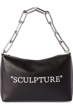 OFF-WHITE Block Pouch Quote clutch bag