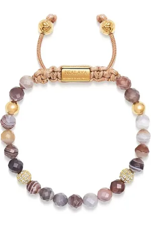 Nialaya Multi-gem beaded bracelet