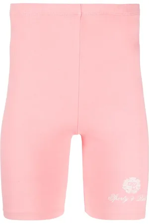Sporty & Rich Logo-print cycling shorts