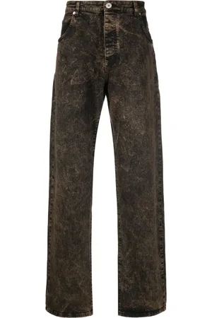 Balmain Distressed-effect dnim jeans