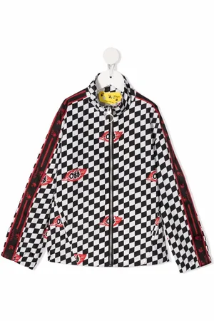 OFF-WHITE Chessboard track jacket