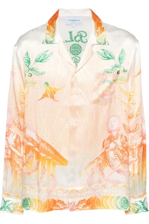 Casablanca La Monnaie silk shirt