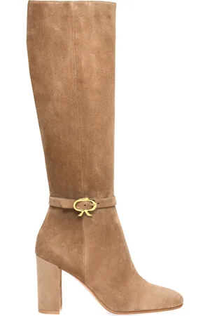 Gianvito Rossi Ribbon Dumont 85mm suede boots