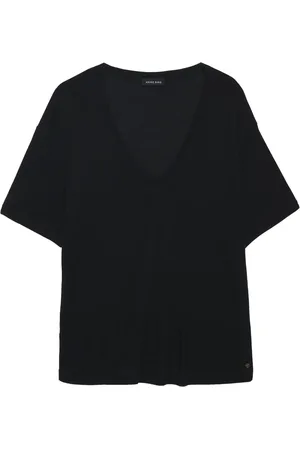 ANINE BING Vale V-neck T-Shirt