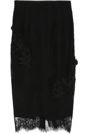Blugirl Rose-embroidered skirt