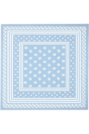 Dolce & Gabbana Logo-print silk scarf