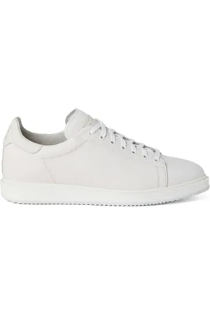 Brunello Cucinelli Logo-print leather sneakers