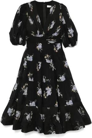 ZIMMERMANN Pleated midi dress
