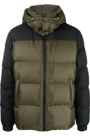 YVES SALOMON Detachable-hood down jacket
