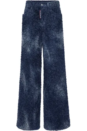 Dsquared2 Wide-leg boucl?? trousers