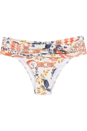 Lygia & Nanny Jasper gathered bikini bottoms