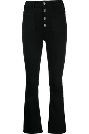 Maje High-rise flared jeans