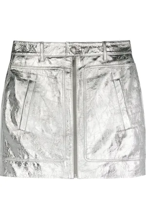 Zadig & Voltaire Jinette leather mini skirt