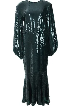 ROTATE Sequined maxi dress