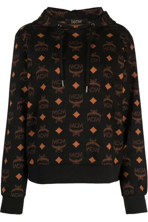 MCM Monogram-print cotton hoodie