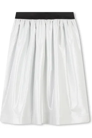 HUGO BOSS Metallic-finish long skirt