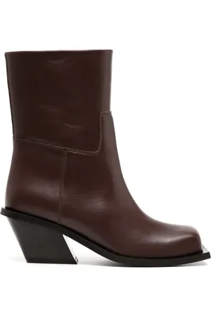 Gia Borghini Blondine 75mm leather boots