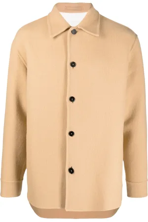 Jil Sander Button-up long-sleeved shirt jacket