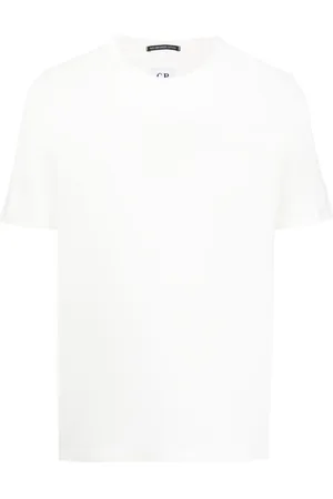 C.P. Company Logo-embroidered cotton T-shirt