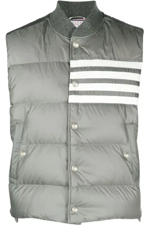 Thom Browne 4-bar Matte Nylon Down Vest