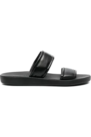 Ancient Greek Sandals Enias leather slides