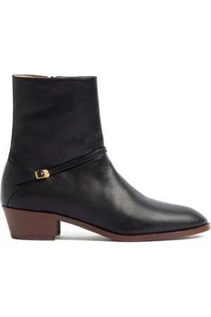 VALENTINO GARAVANI Pat leather ankle boots