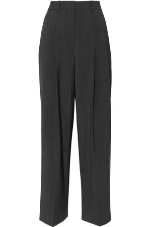 THEORY Double pleat trousers