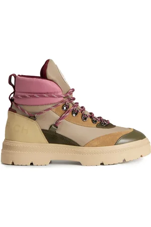 Woolrich Logo-patch military boots