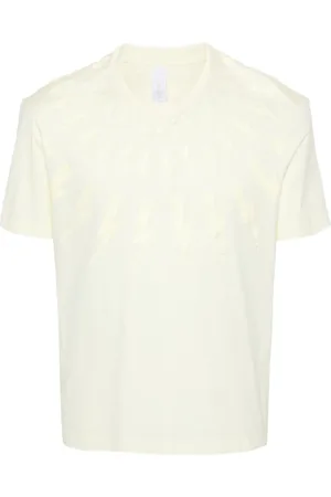 Neil Barrett Thunderbolt-print cotton T-shirt