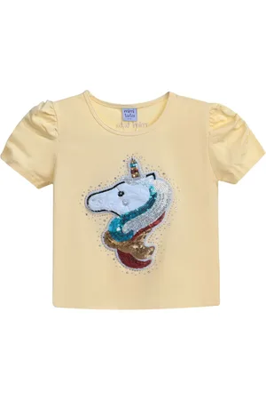 Mimi Tutu Unicorn-appliqu?? T-shirt
