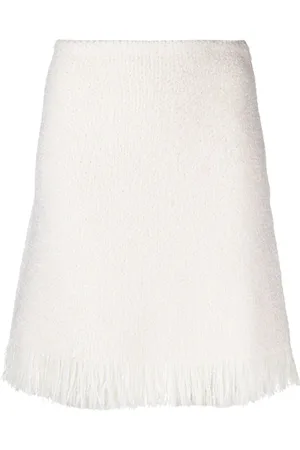 Chloé Boucl?? fringed A-line miniskirt