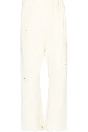 Maison Margiela Cut-out hem track pants
