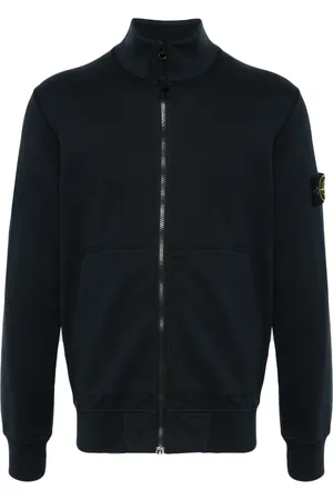 Stone Island Compass-badge zipped sweatshirt