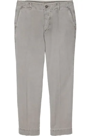 James Perse Tapered-leg canvas trousers