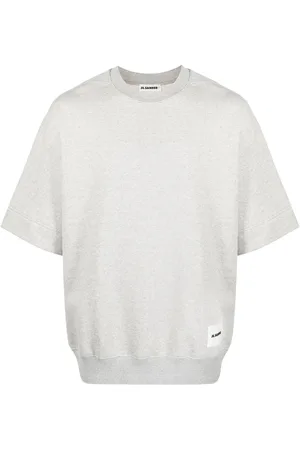 Jil Sander Short-sleeve cotton sweatshirt