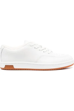 Kenzo Embroidered-logo lace-up sneakers