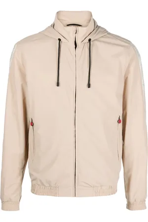 Kiton Blouson zip-up hooded jacket
