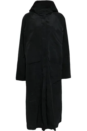 GOEN.J Recycled nylon hooded parka coat