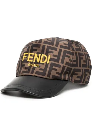 Fendi Logo-print Zucca cap