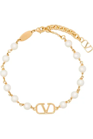 VALENTINO GARAVANI VLogo Signature pearl bracelet