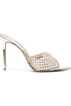 LE SILLA Gilda 110mm crystal sandals