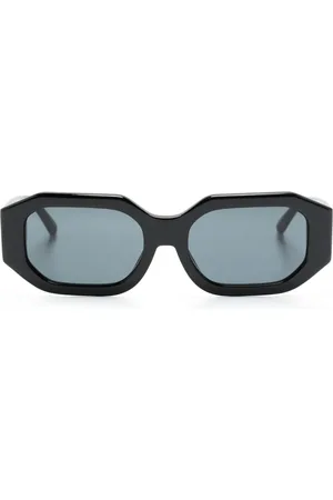 Linda Farrow X The Attico Irene hexagonal-frame sunglasses