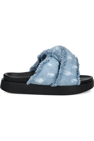 INUIKII Soft Crossed Jeans slides