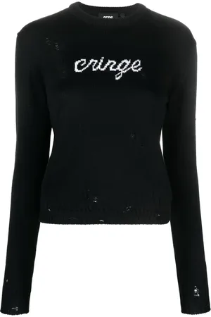 GCDS Cringe Sweater distressed-effect jumper