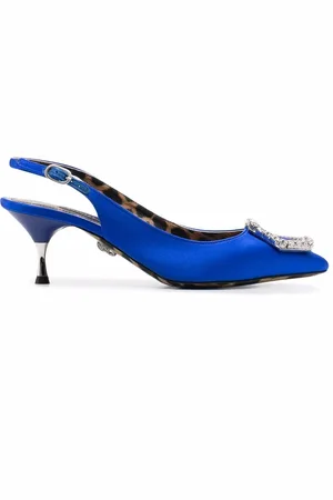 Philipp Plein Crystal Hexagon leather pumps