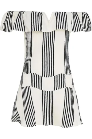 AMIR SLAMA X Jade Jade striped mini dress