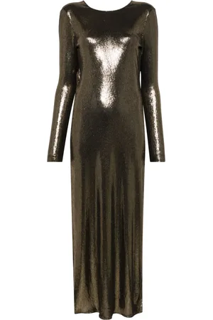 Twin-Set Laminated long dress