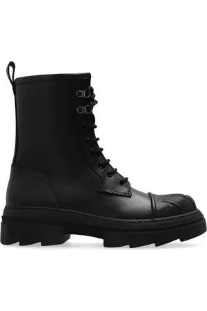Furla Leather combat boots