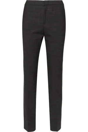 Fabiana Filippi Beaded-trim cigarette trousers