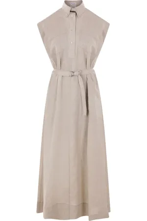Brunello Cucinelli Linen maxi dress